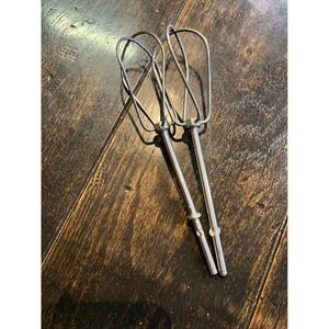 Kitchen Aid Hand Mixer Turbo Beaters Stainless Steel Replacement Parts